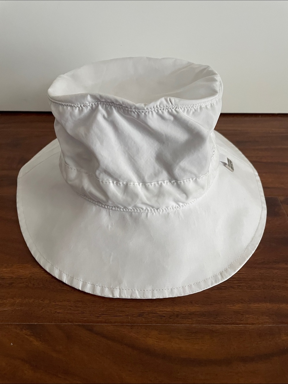 VTG: Ralph Lauren Golf Nylon White Bucket Hat Mesh Liner